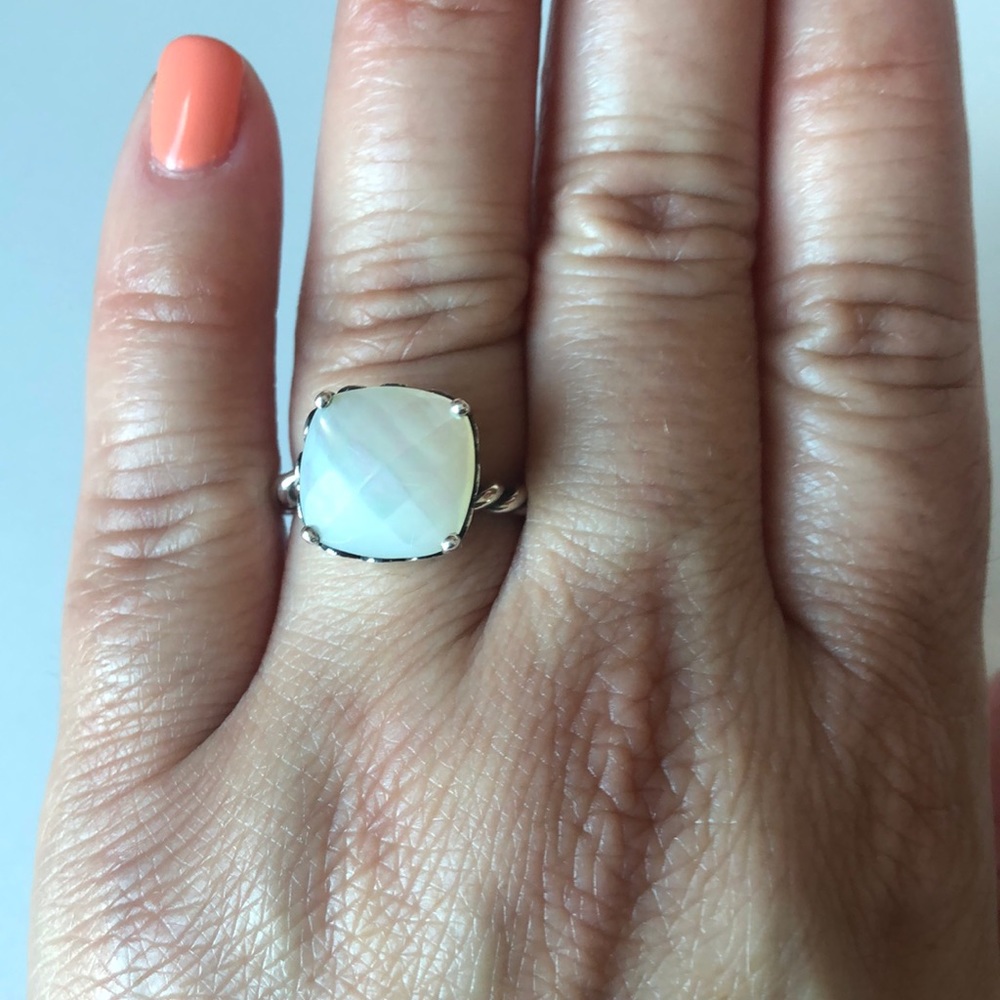 Pandora Mother of Pearl ring size 7